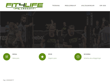 Tablet Screenshot of f4lcrossfit.com